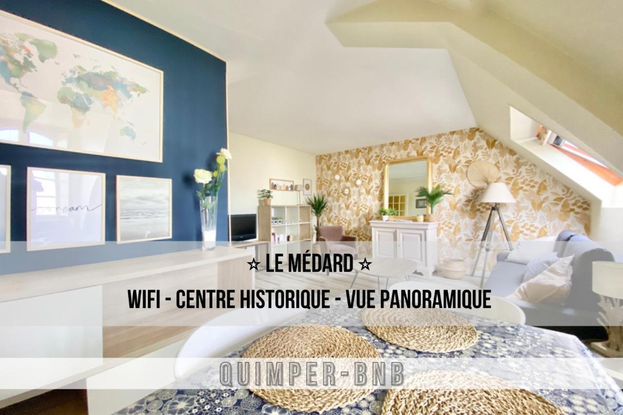 Le Medard - Confort - Wifi - Centre Historique - Entree Autonome Apartamento Quimper Exterior foto